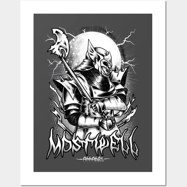 Warrior Wall Art by Riandrong's Printed Supply 